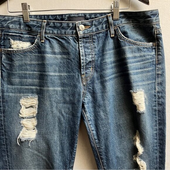 Koral relaxed skinny distressed denim jeans Sz 31 - Picture 5 of 13